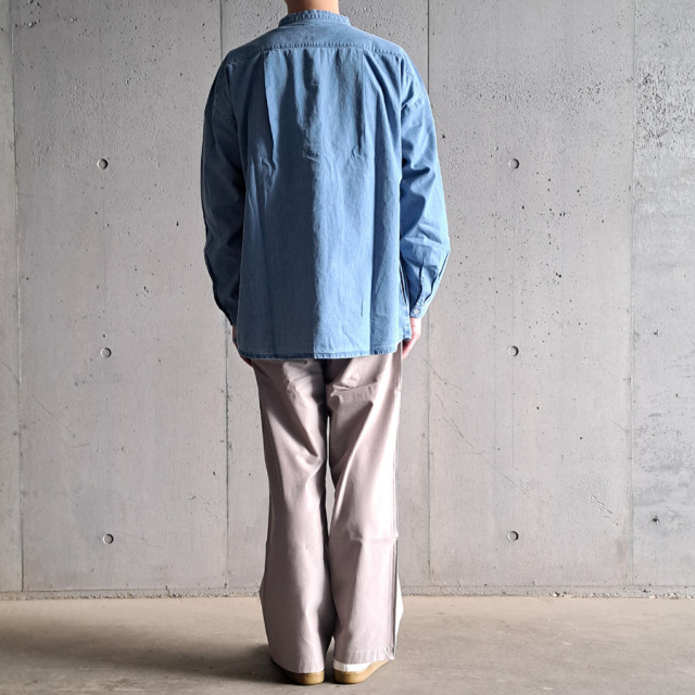 SEEALL シーオール SEEALL (シーオール) [ OVERSIZED BAND COLLAR SHIRTS