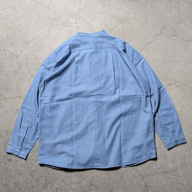 SEEALL (シーオール) [ EXTRA OVER BAND COLLAR SHIRTS ] エクストラ