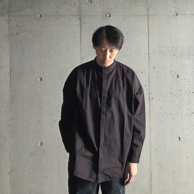 seeall,シーオール,seeal 東京取り扱い店舗,seeal 通販,extra band collar shirts,sau51 sh382