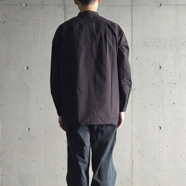 SEEALL (シーオール) [ EXTRA OVER BAND COLLAR SHIRTS ] エクストラ