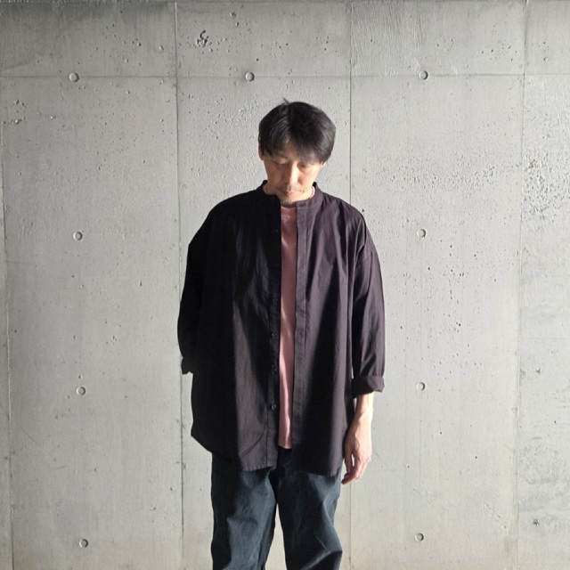 seeall,シーオール,seeal 東京取り扱い店舗,seeal 通販,extra band collar shirts,sau51 sh382