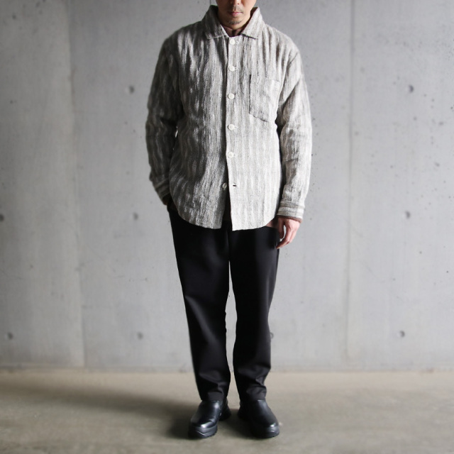 SEEALL (シーオール) [ CHEF JACKET ] シェフ ジャケット (STRIPE)