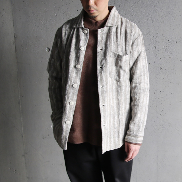 Begin掲載 SEEALL シーオール コットンシルク WORK JACKET