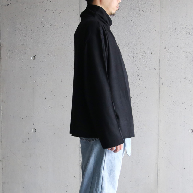 SEEALL シーオール SEEALL (シーオール) [LONG HIGHNECK PULLOVER ] ウール ロング