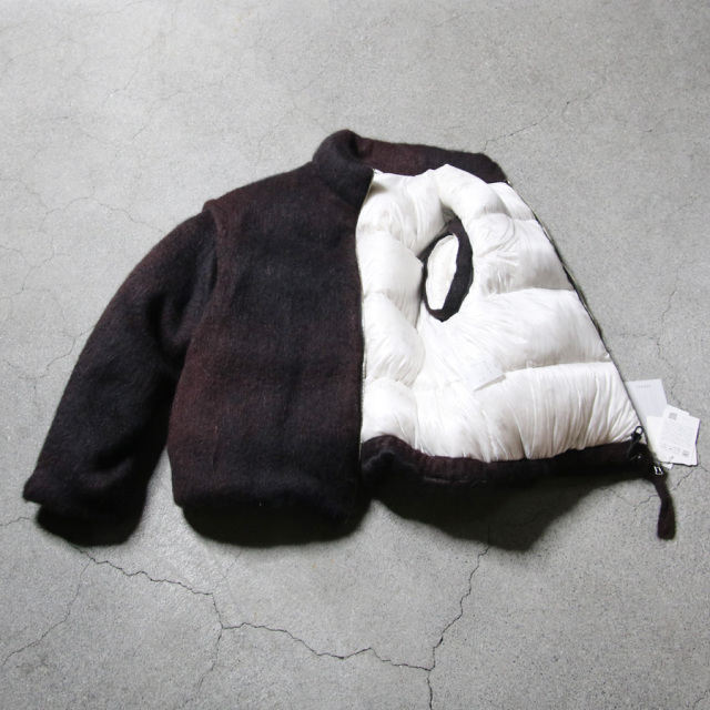 SEEALLダウンジャケット セール】【SEEALL / シーオール】MINIMAL DOWN JACKET CHARCOAL