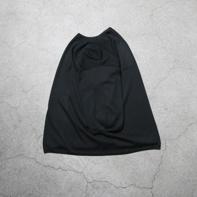 SEEALL (シーオール) [ MOCK NECK SHORT-SLEEVE SWEATER ] シルク