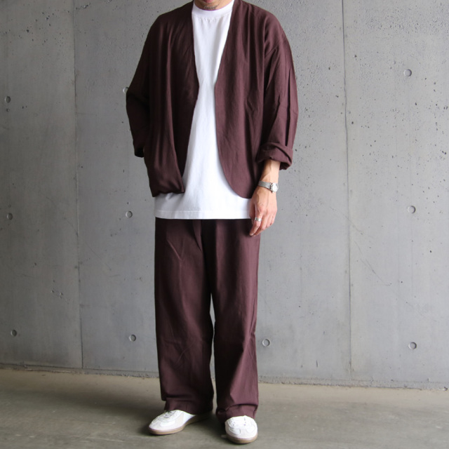 本当に信頼出来る商品 NO [ (シーオール) SEEALL COLLAR ノーカラー ] JACKET ノーカラージャケット