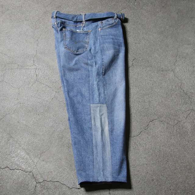 SEEALL (シーオール) [RECONSTRUCTED BUGGY DENIM] リメイク バギー