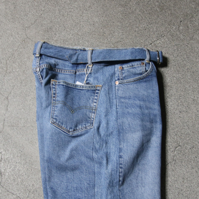SEEALL (シーオール) [RECONSTRUCTED BUGGY DENIM] リメイク