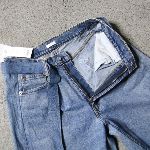 SEEALL (シーオール) [RECONSTRUCTED BUGGY DENIM] リメイク
