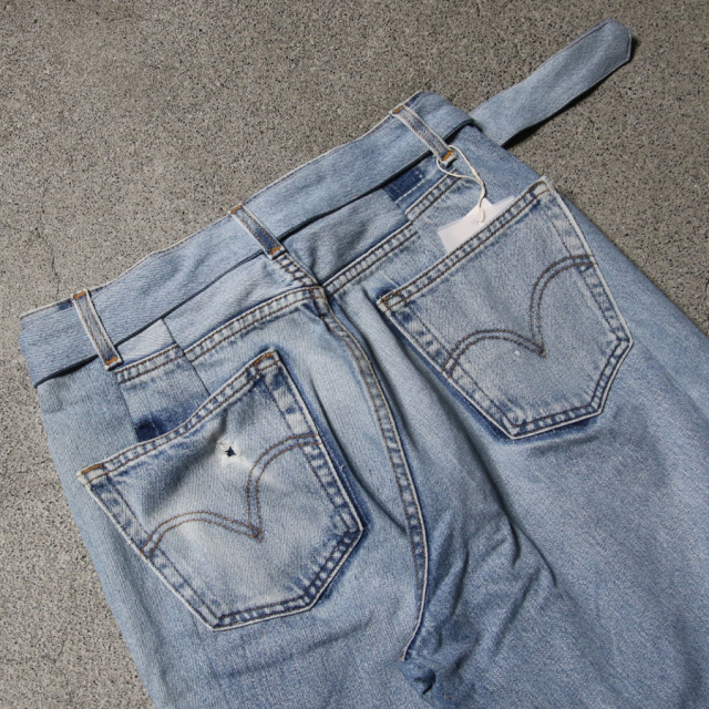 seeall,シーオール,seeal 東京取り扱い店舗,seeal 通販,reconstructed belt buggy pants,sau51 rd001