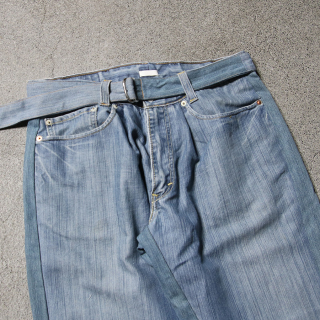 SEEALL (シーオール) [RECONSTRUCTED BUGGY DENIM] リメイク バギー