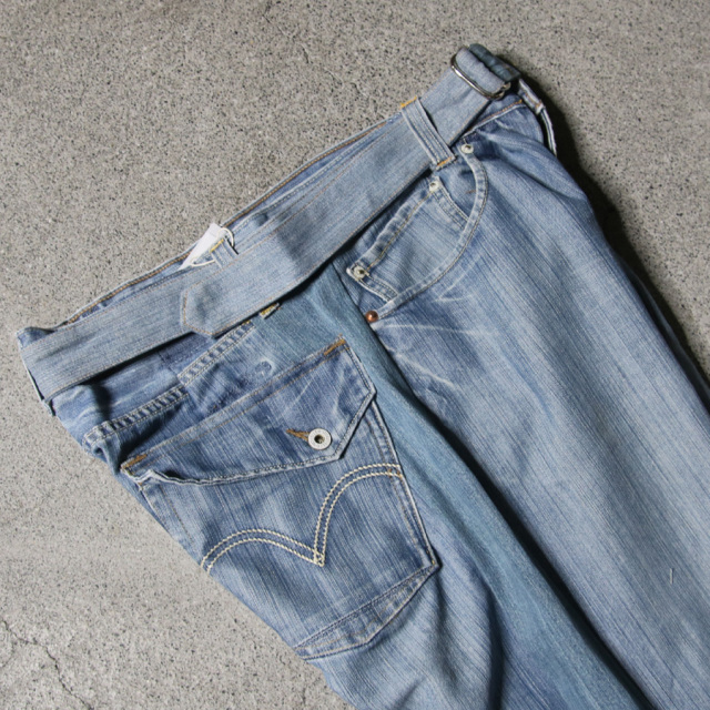 seeall,シーオール,seeal 東京取り扱い店舗,seeal 通販,reconstructed belt buggy pants,sau51 rd001