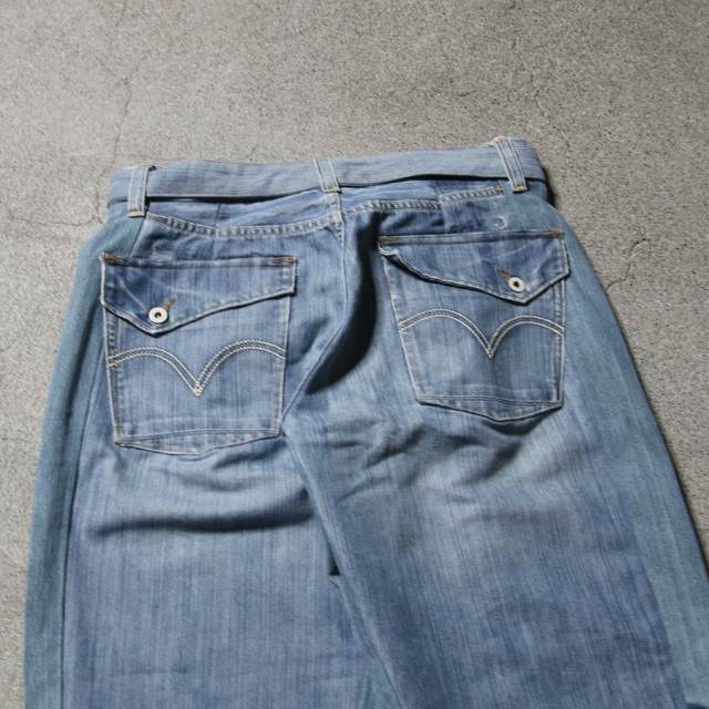 seeall,シーオール,seeal 東京取り扱い店舗,seeal 通販,reconstructed belt buggy pants,sau51 rd001