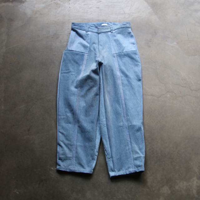 seeall,シーオール,RECONSTRUCTED FATIGUE PANTS DENIM,SAU33PT604