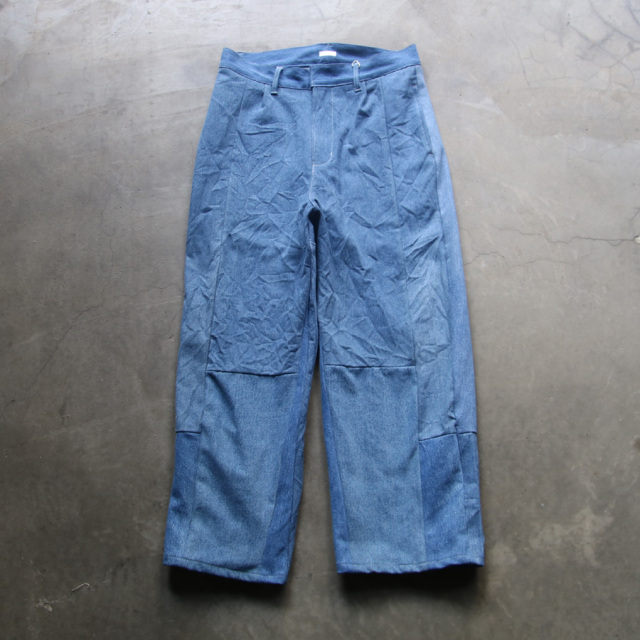 seeall,シーオール,RECONSTRUCTED LARGE PANTS DENIM,SAU33PT601