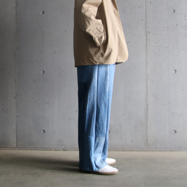 seeallシーオールReconstructed Scarf Pants再構築 SEEALL シーオール 再構築リメイクイージーパンツReconstructed