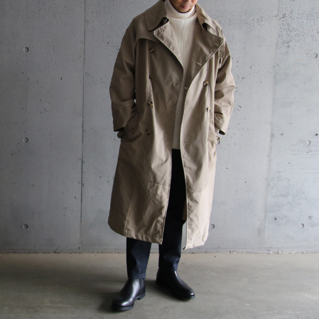 seeall,シーオール,reconstructed trench coat
