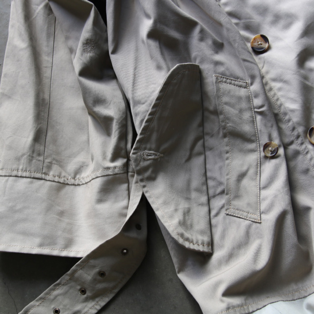 seeall,シーオール,reconstructed trench coat