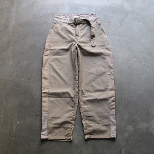 seeall,シーオール,reconstructed trench pants