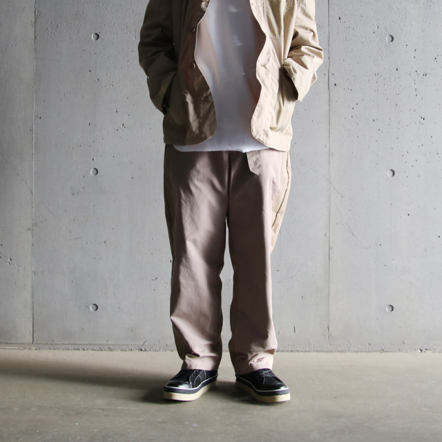seeall,シーオール,reconstructed trench pants