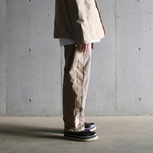 seeall,シーオール,reconstructed trench pants