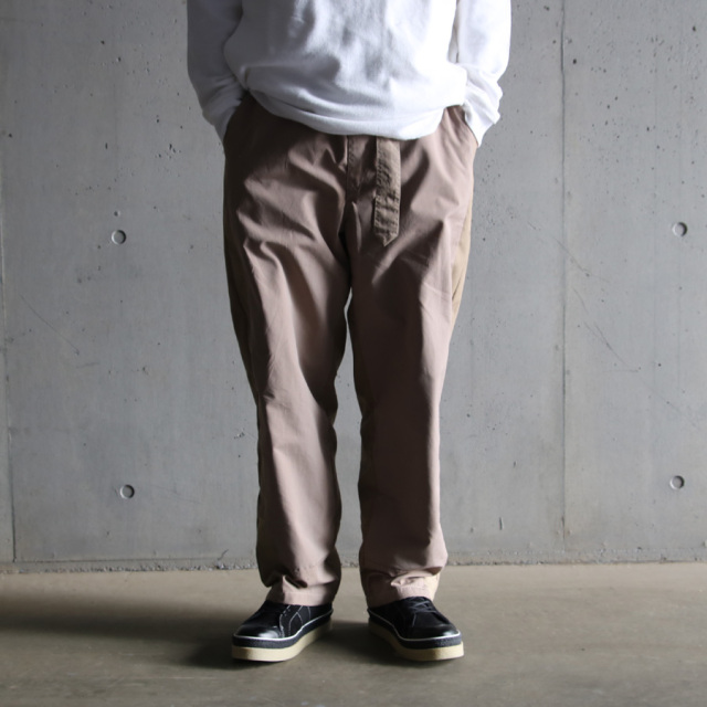 seeall,シーオール,reconstructed trench pants