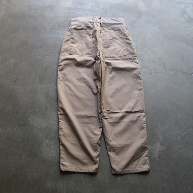 seeall,シーオール,reconstructed trench pants