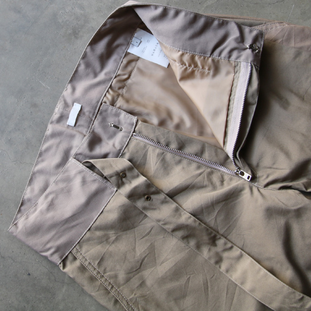 seeall,シーオール,reconstructed trench pants