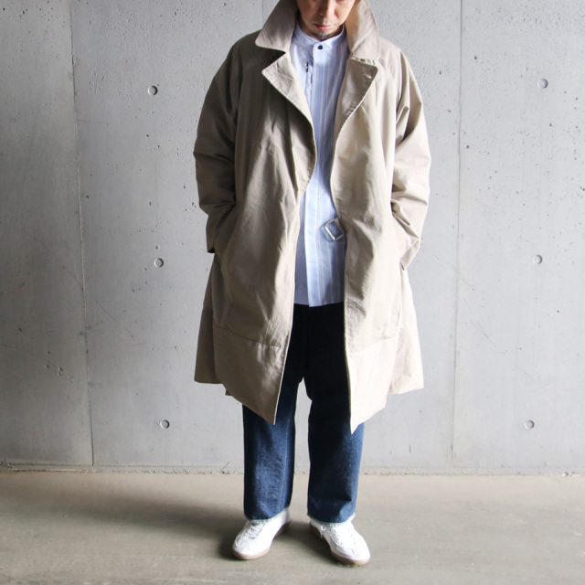 seeall,シーオール,RECONSTRUCTED TIELOCKEN COAT,SAU33CT602