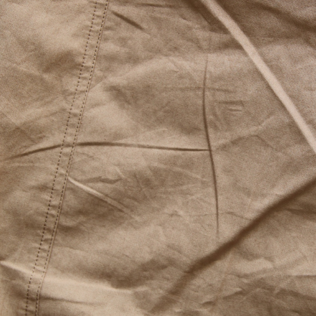 SEEALL (シーオール) [TWISTED PANTS] ツイスト パンツ (TAN) 着心地