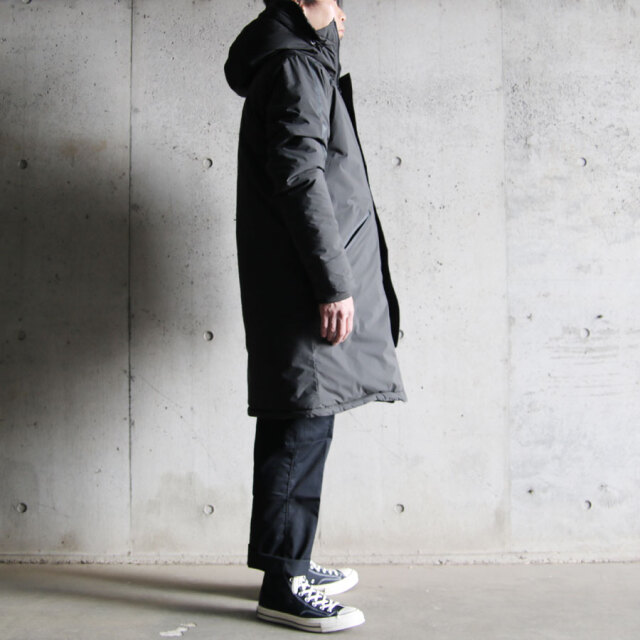 Shu シュウ Classic Parka Sorona Dupont デュポン社 ソロナ 中綿 フーデッド コート 40代 ファッションメンズベーシック