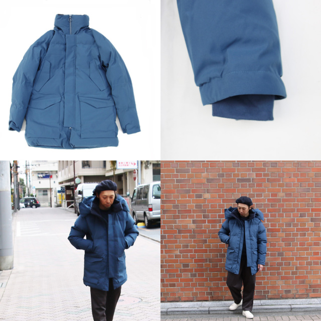 Shu シュウ Warm Jacket Sorona Dupont デュポン社 ソロナ 中綿 フーデッド ジャケット 40代 ファッションメンズベーシック