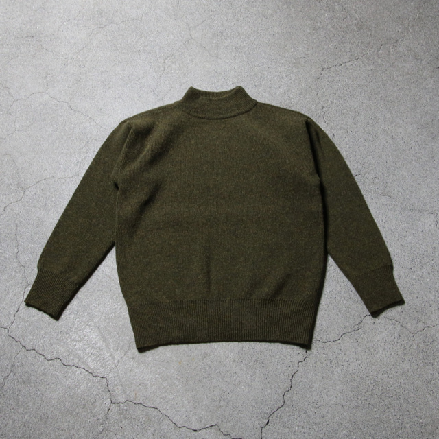 slopeslow,スロープスロー,Hard twisted Shetland wool,GOBセーター,slopeslow 東京取り扱い店舗,slopeslow 通販,turtle neck sweater