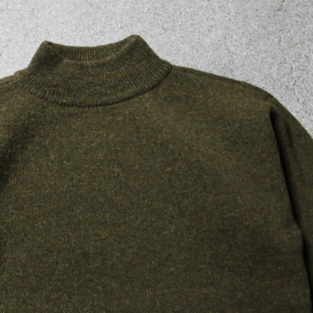 slopeslow,スロープスロー,Hard twisted Shetland wool,GOBセーター,slopeslow 東京取り扱い店舗,slopeslow 通販,turtle neck sweater