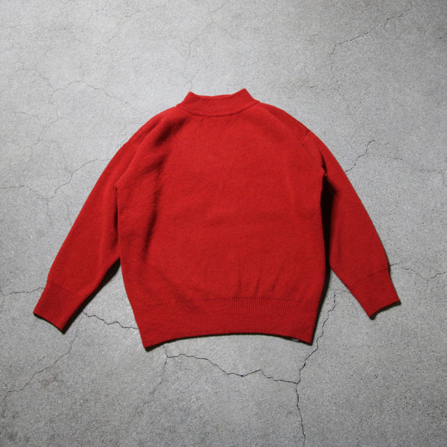 slopeslow,スロープスロー,Hard twisted Shetland wool,GOBセーター,slopeslow 東京取り扱い店舗,slopeslow 通販,turtle neck sweater