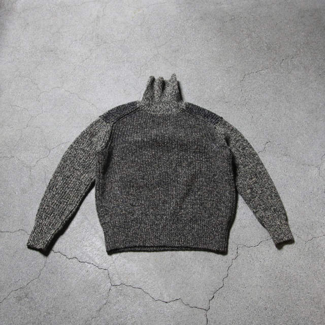 slopeslow,スロープスロー,Hard twisted Shetland wool,GOBセーター,slopeslow 東京取り扱い店舗,slopeslow 通販,turtle neck sweater