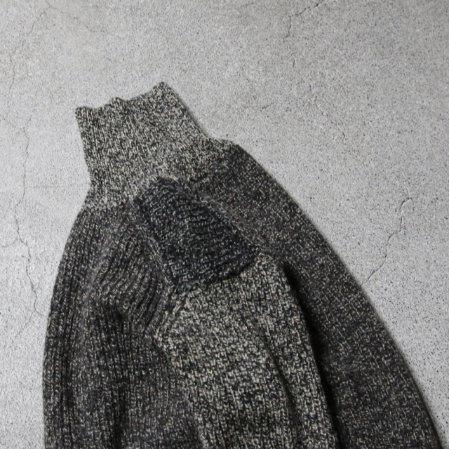 slopeslow,スロープスロー,Hard twisted Shetland wool,GOBセーター,slopeslow 東京取り扱い店舗,slopeslow 通販,turtle neck sweater