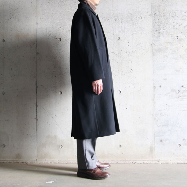 slowbe (スローブ) [BAGGY] LONG SOUTIEN (BAL COLLAR) COAT /メリノ