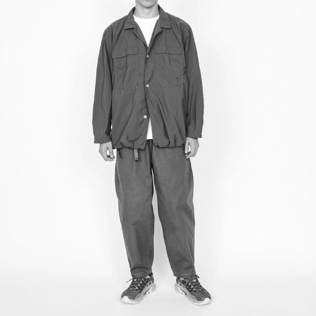 ［最終値下げです！］stone  22ss ナイロンシャツ Stone Master (ストーンマスター) SMMS254115 [ SM FIELD SHIRT LS