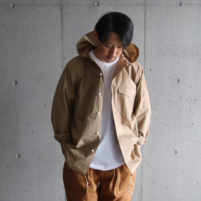SUNNY ELEMENT/CAVE SHIRT サニーエレメント シャツ M SUNNY ELEMENT (サニーエレメント) [CAVE SHIRT] 高密度コットン