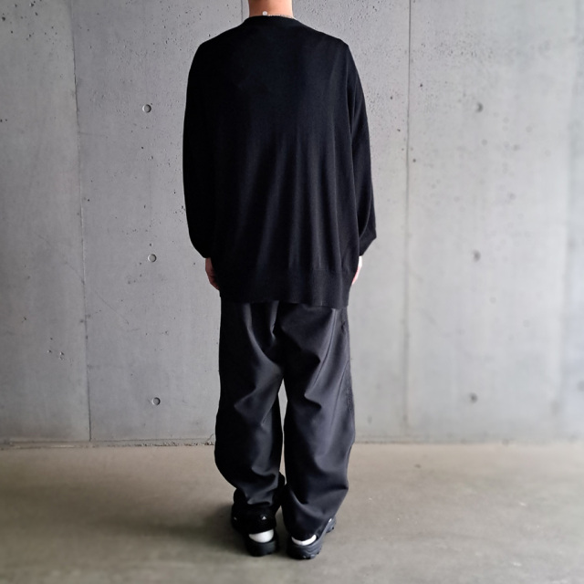 SEEALL (シーオール) [ OVERSIZED CARDIGAN ] シルク×カシミヤ