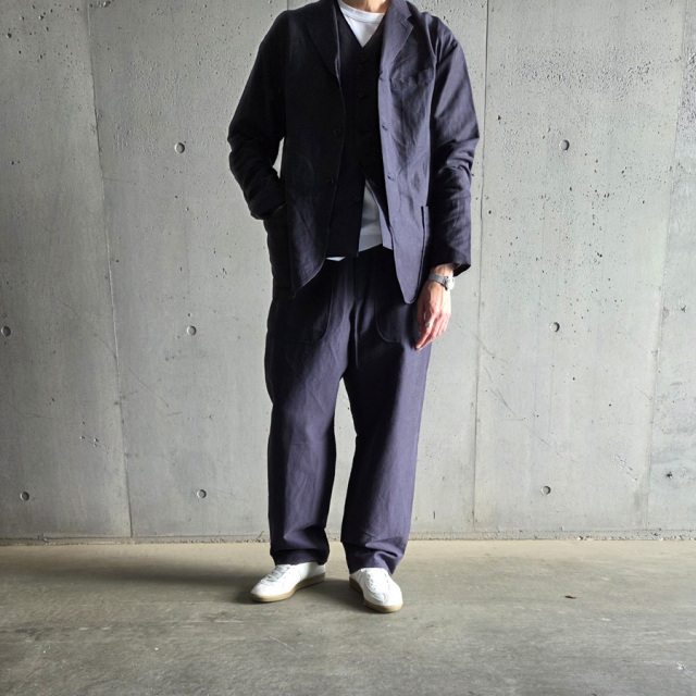 Jipijapa (ヒピハパ) Dolman sleeve 2-parts jacket (ドルマンスリーブ