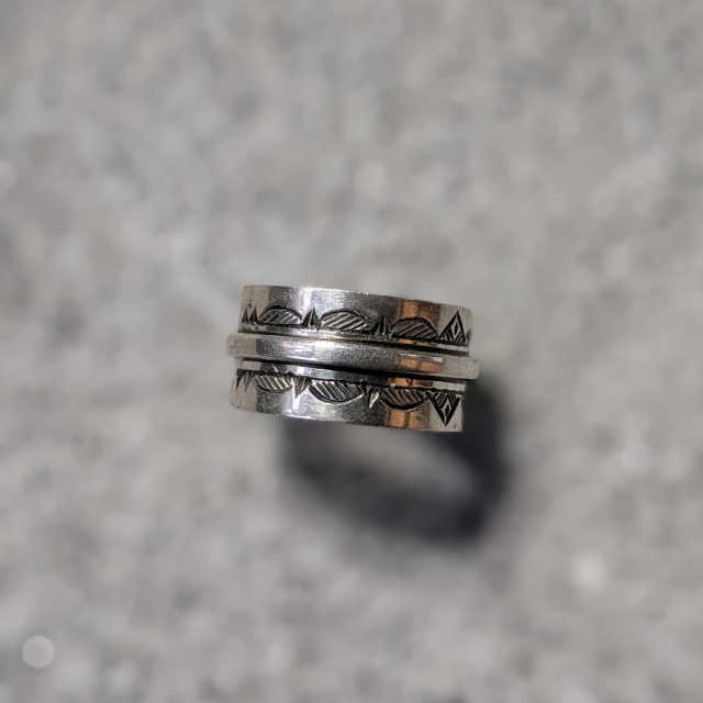 TOUAREG SILVER (トゥアレグシルバー) [CENTER LINE/ RING] リング
