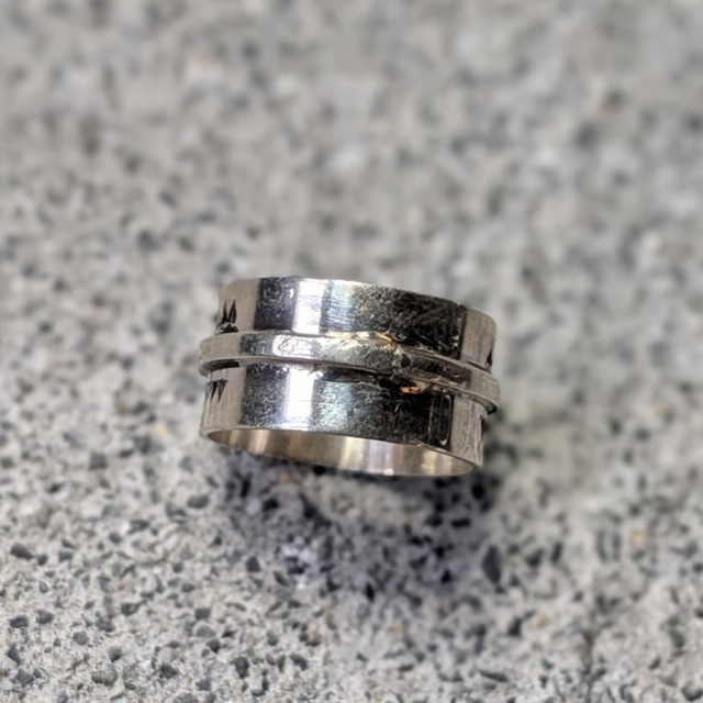 TOUAREG SILVER (トゥアレグシルバー) [CENTER LINE/ RING] リング
