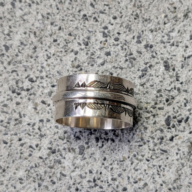 TOUAREG SILVER (トゥアレグシルバー) [CENTER LINE/ RING] リング
