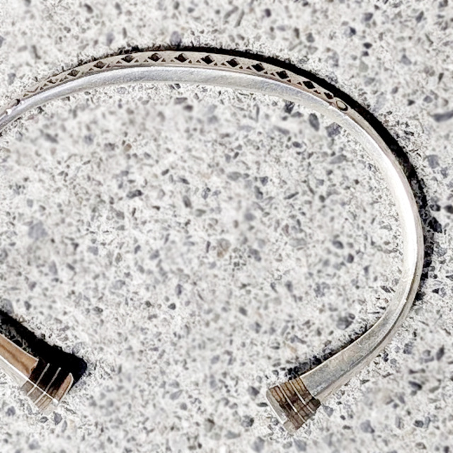 TOUAREG SILVER (トゥアレグシルバー) [ EBONY BRACELET / GIZA