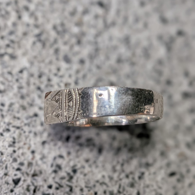 TOUAREG SILVER (トゥアレグシルバー) [EBONY (SMALL) / RING] リング