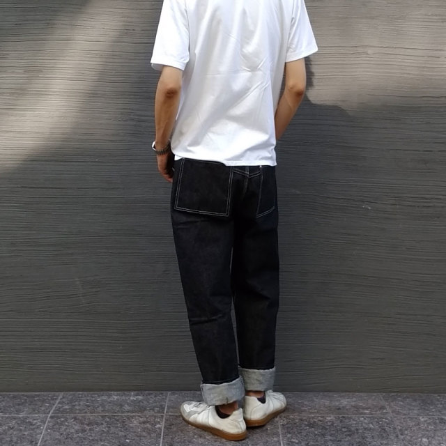 TENDER CO,テンダー,TYPE 130,UNBORN INDIGO,TAPERED JEANS,デニム,ジーンズ,テーパード ジーンズ