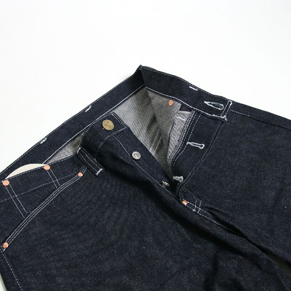 TENDER CO. (テンダー) [130 UNBORN INDIGO] TAPERED JEANS